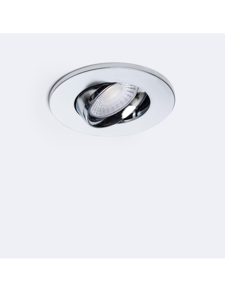 Spot Downlight Ignifuge LED 5-8W Rond Dimmable IP65 Coupe Ø 65 mm Solid Design Ajustable
