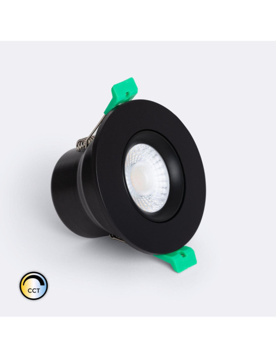 Spot Downlight Ignifuge LED 5-8W Rond Dimmable IP65 Coupe Ø 65 mm Solid Design Ajustable