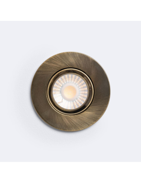 Spot Downlight Ignifuge LED 5-8W Rond Dimmable IP65 Coupe Ø 65 mm Solid Design Ajustable
