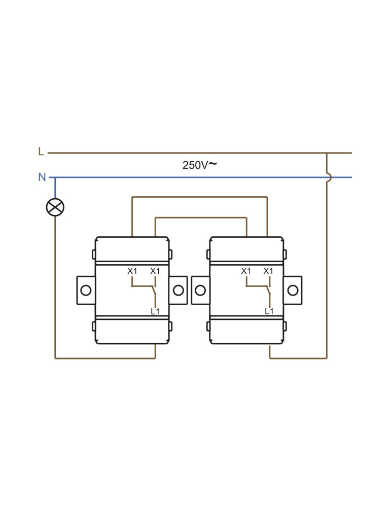 Va-et-Vient Simple IP54