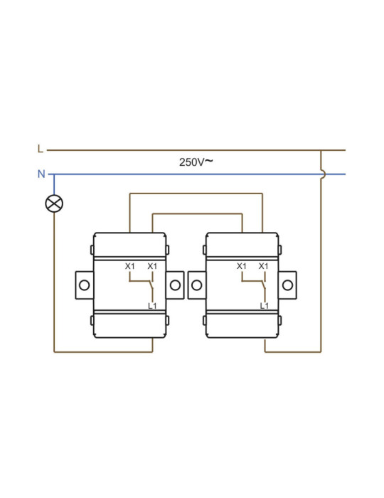 Va-et-Vient Simple IP54