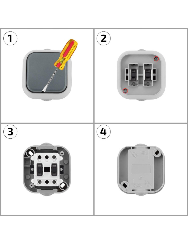 Va-et-Vient Simple IP54