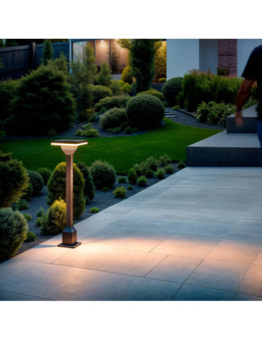 Balise Extérieure LED 12W en Saillie sur Pied 60cm Lyra