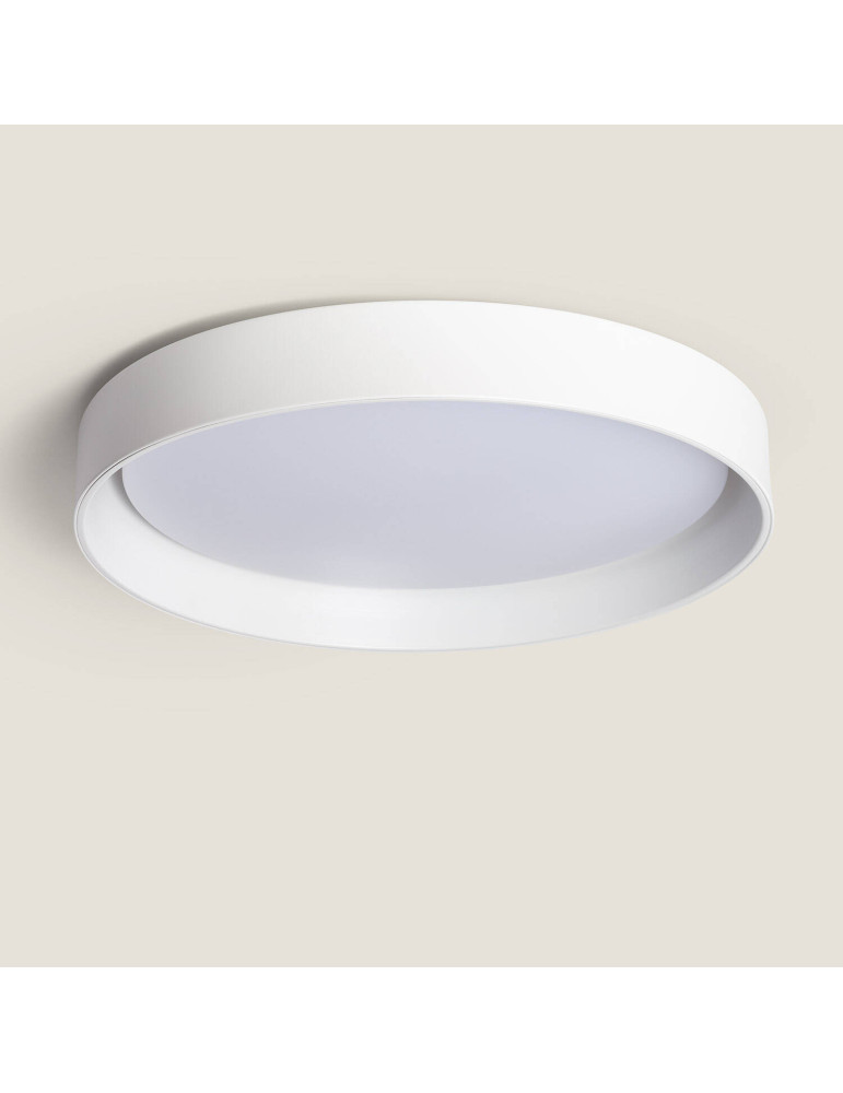 Plafonnier LED Rond Métal 30W CCT Sélectionnable Big Broadwey Ø550 mm