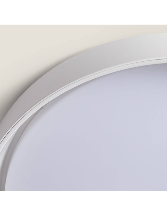 Plafonnier LED Rond Métal 30W CCT Sélectionnable Big Broadwey Ø550 mm