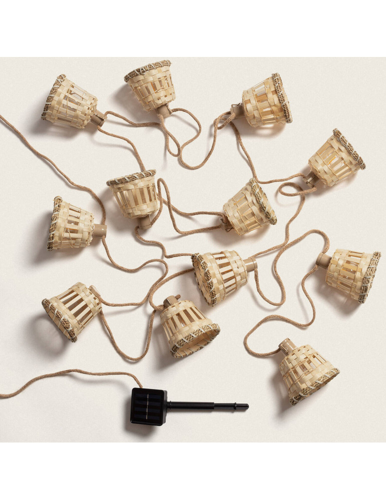 Guirlande Solaire LED Extérieure avec Batterie 7m Baloo