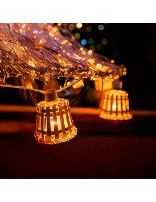 Guirlande Solaire LED Extérieure avec Batterie 7m Baloo