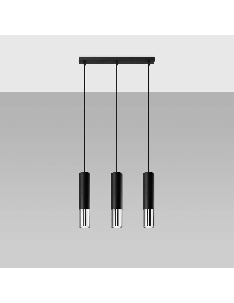 Suspension Métal Loopez 3L SOLLUX Suspension Métal Loopez 3L SOLLUX