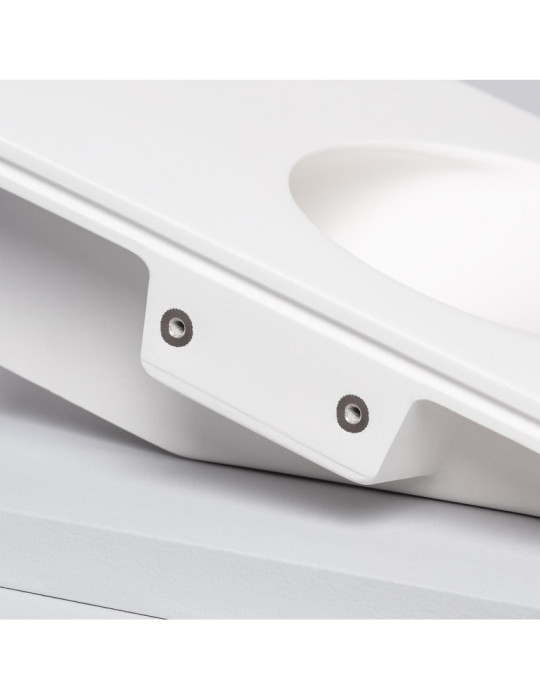 Applique Murale Intégration Plâtre/Pladur pour Ampoule LED GU10/GU5.3 Coupe 253x213 mm