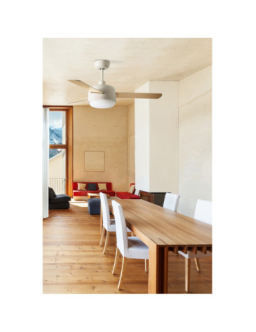 Ventilador de Techo Klar Beige 42W LEDS-C4 30-4864-16-F9