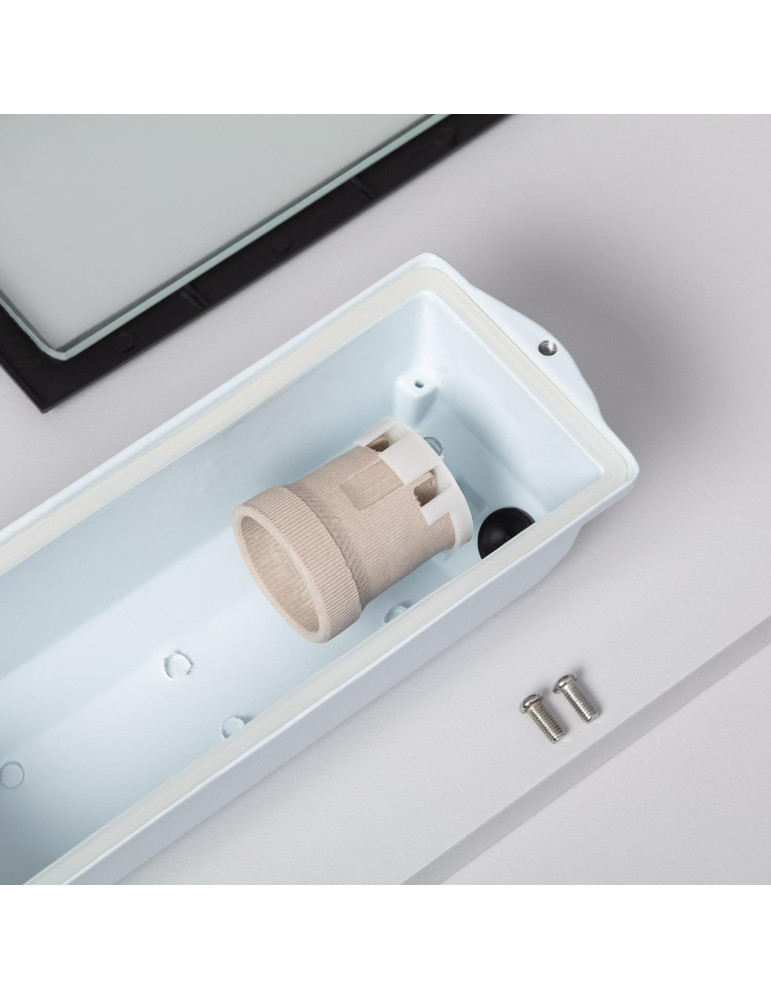 Balise Murale Extérieure Encastrable pour Ampoules E27