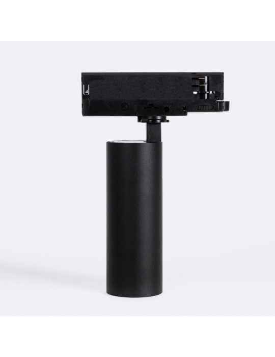 Spot LED sur Rail Triphasé 20W Carlo Noir
