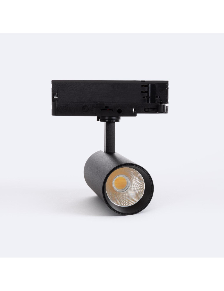 Spot LED sur Rail Triphasé 20W Carlo Noir Spot LED sur Rail Triphasé 20W Carlo Noir