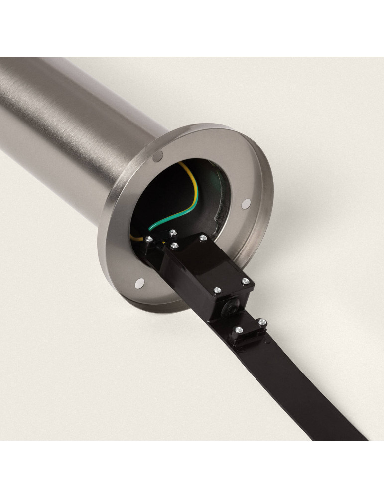 Balise LED Extérieur 5W en Saillie sur Pied 30cm Inti Inox