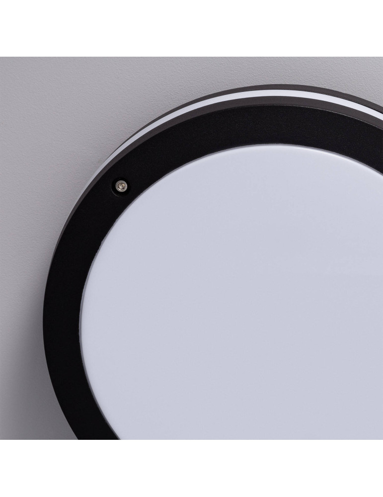 Plafonnier Rond Métal Corso Ø300 mm pour Extérieur IP54