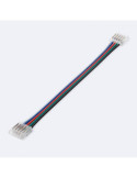 Connecteur HIPPO Double avec Câble pour Ruban LED RGBW 12/24V DC SMD IP20 Largeur 12mm