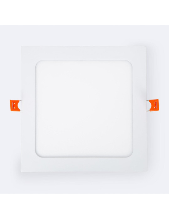 Dalle LED 15W Carrée Extra-Plate Coupe 170x170 mm Pack 2 Unités