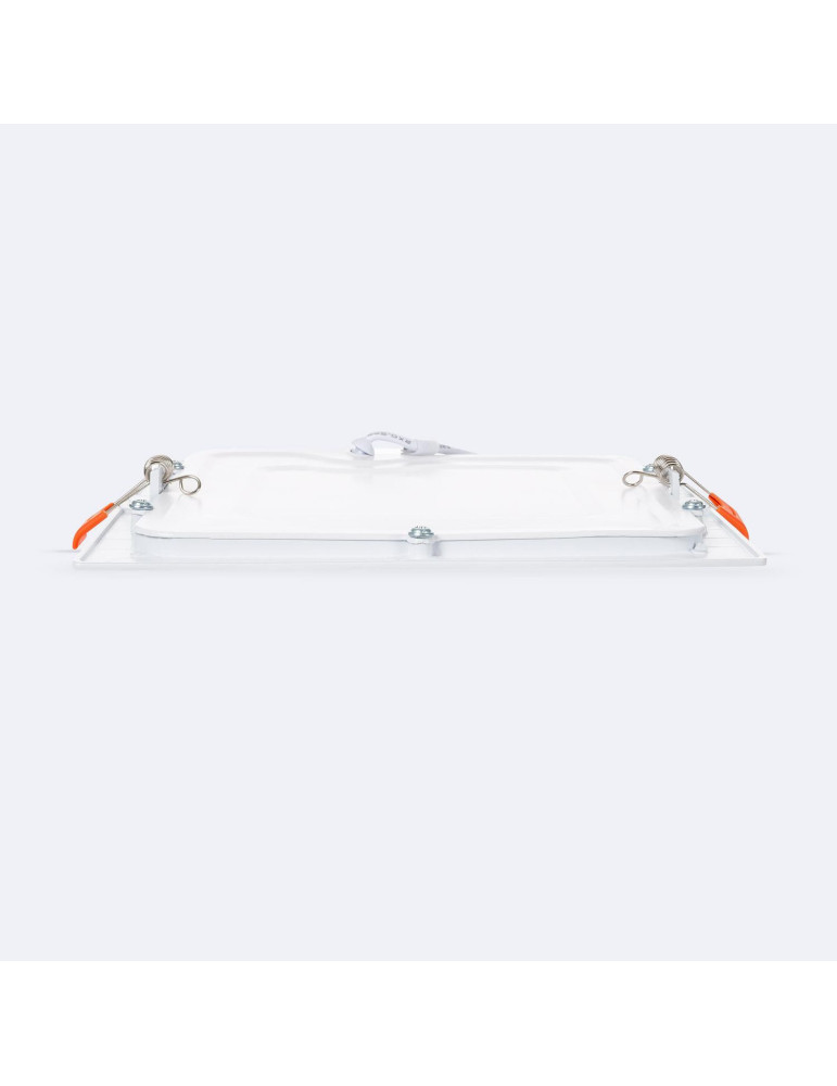 Dalle LED 15W Carrée Extra-Plate Coupe 170x170 mm Pack 2 Unités