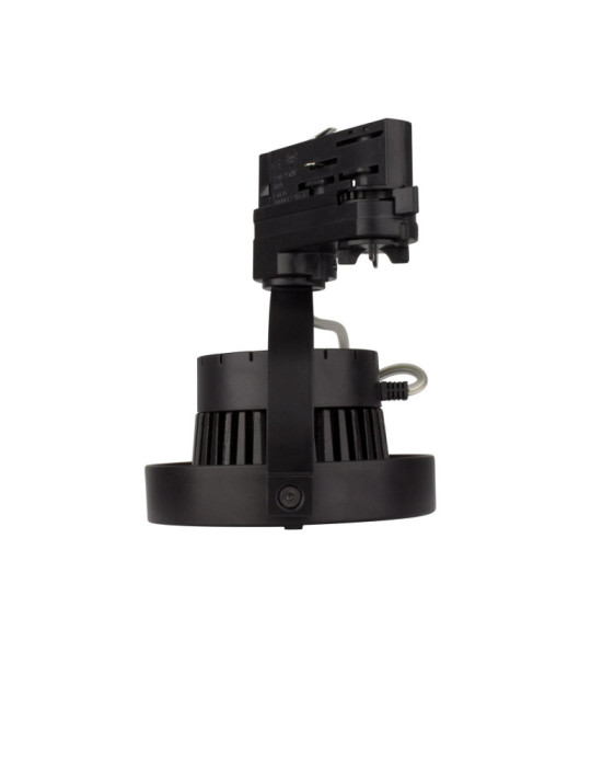 Spot LED sur Rail Triphasé CREE AR111 15W Dimmable Noir