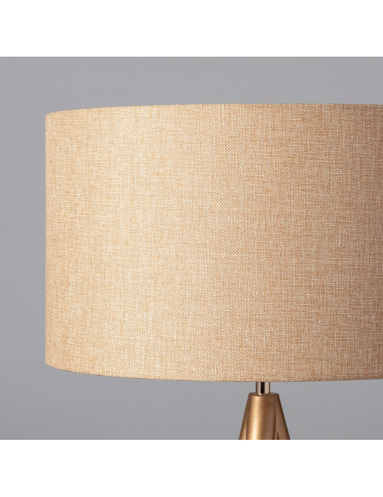 Lampadaire Bois et Tissu Wolby