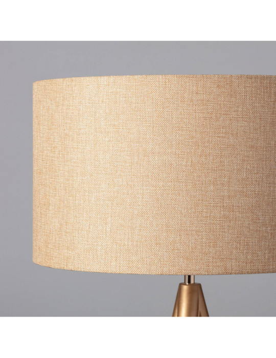 Lampadaire Bois et Tissu Wolby