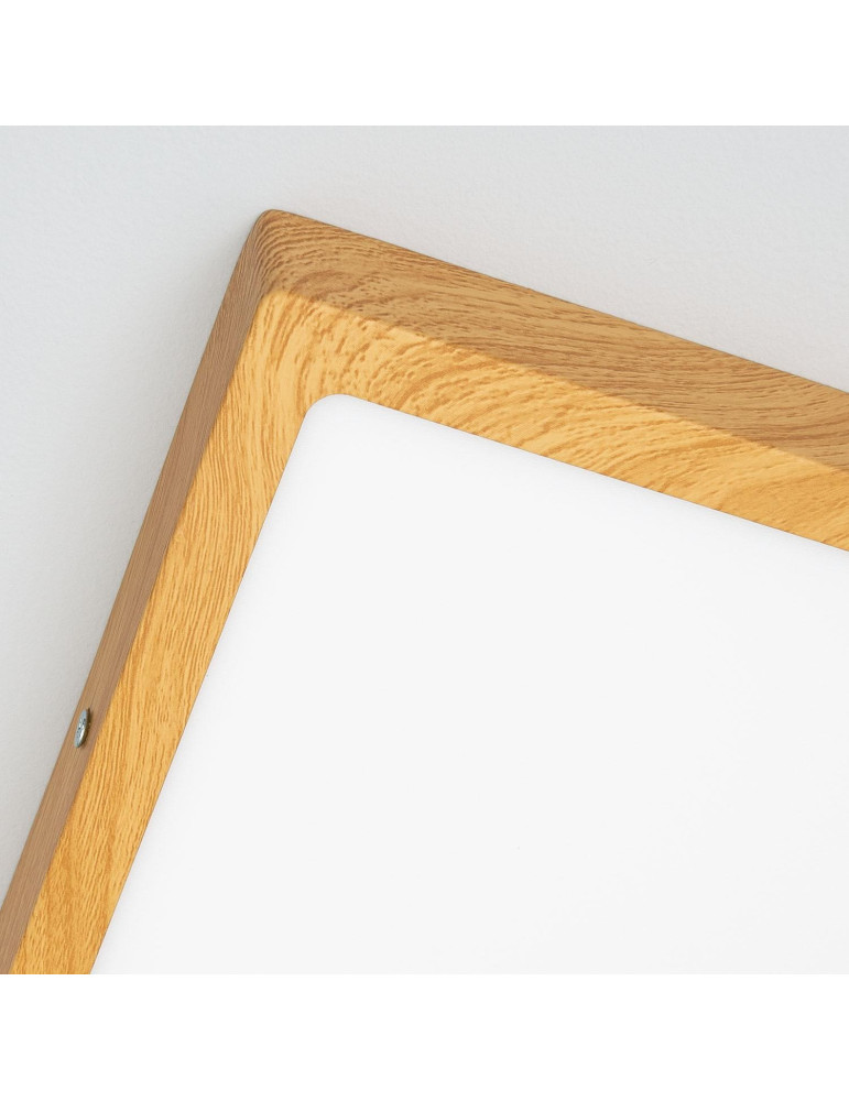 Plafonnier LED 18W Carré Aluminium  210x210 mm Slim CCT Sélectionnable Galán SwitchDimm