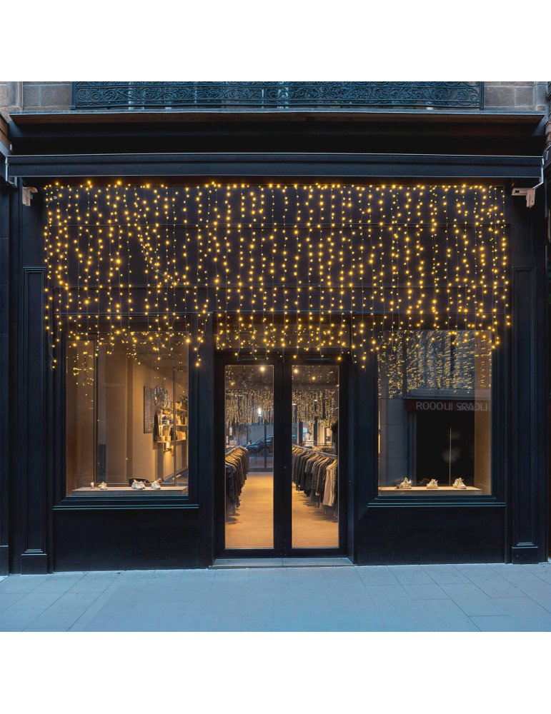 Rideau Guirlande LED Extérieur 3m Flash