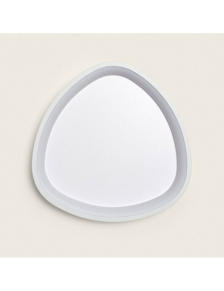 Plafonnier LED Oval 20W Métal Ø420 mm CCT Sélectionnable Owen