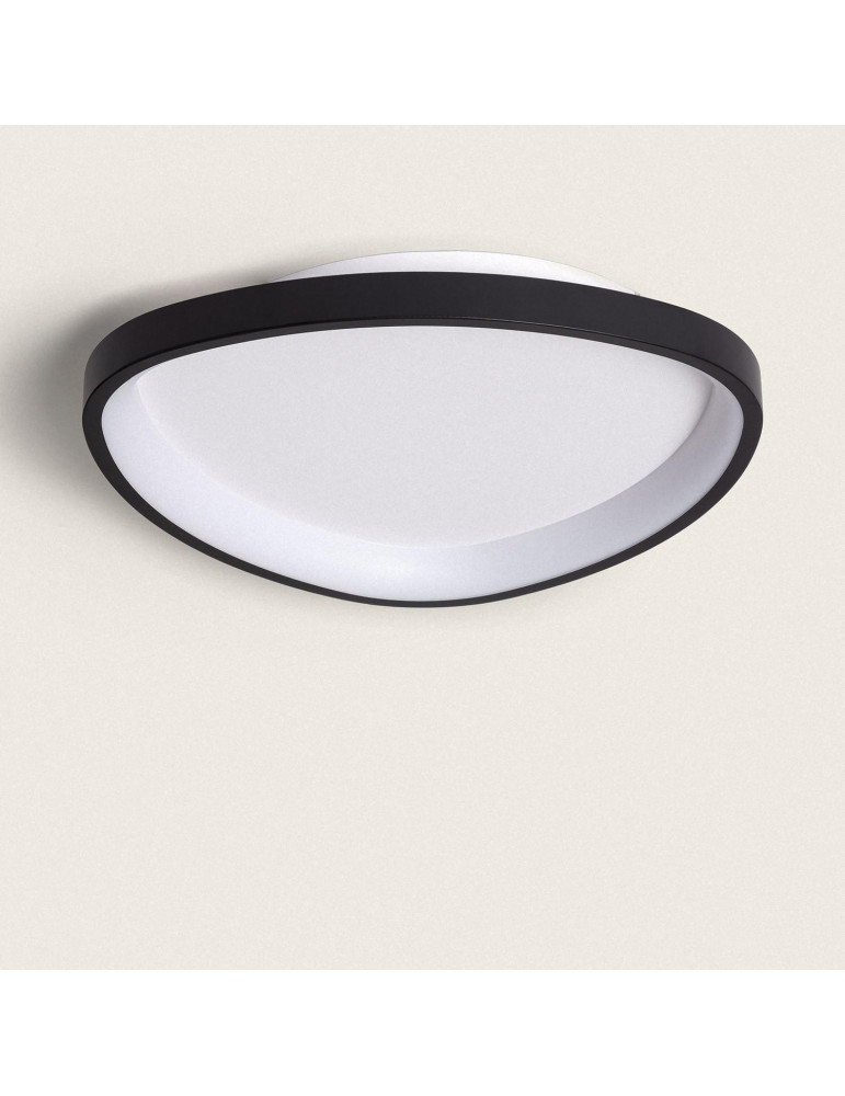 Plafonnier LED Oval 20W Métal Ø420 mm CCT Sélectionnable Owen