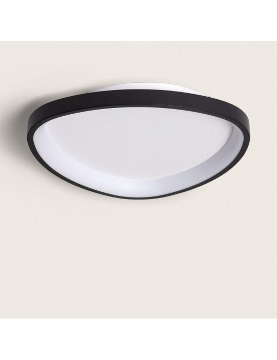 Plafonnier LED Oval 20W Métal Ø420 mm CCT Sélectionnable Owen Plafonnier LED Oval 20W Métal Ø420 mm CCT Sélectionnable Owen