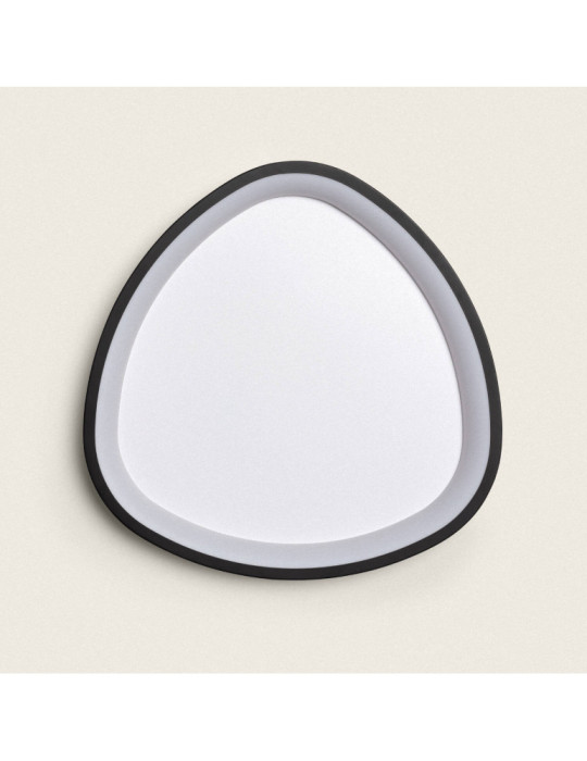 Plafonnier LED Oval 20W Métal Ø420 mm CCT Sélectionnable Owen