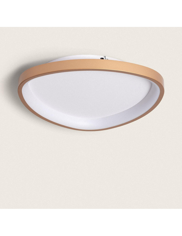 Plafonnier LED Oval 20W Métal Ø420 mm CCT Sélectionnable Owen