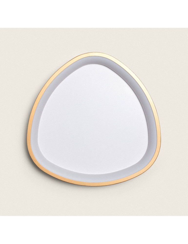 Plafonnier LED Oval 20W Métal Ø420 mm CCT Sélectionnable Owen