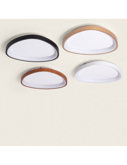 Plafonnier LED Oval 20W Métal Ø420 mm CCT Sélectionnable Owen