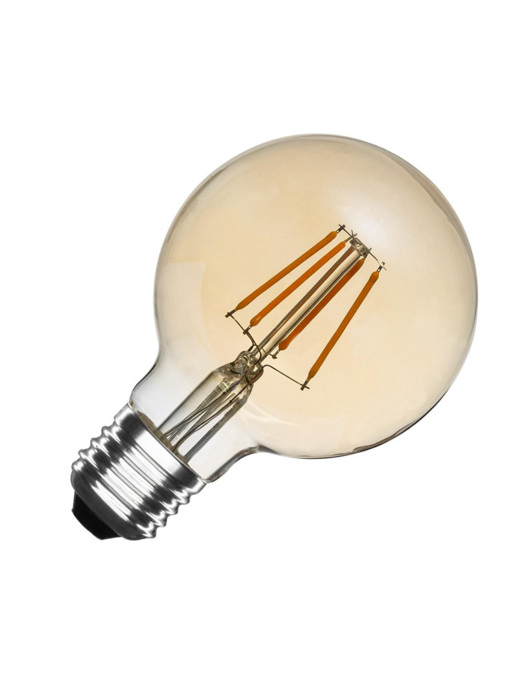 Ampoule LED Filament E27 6W 600 lm Dimmable G80 Gold
