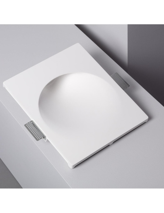 Applique Murale Intégration Plâtre/Pladur pour Ampoule LED GU10/GU5.3 Coupe 353x293 mm