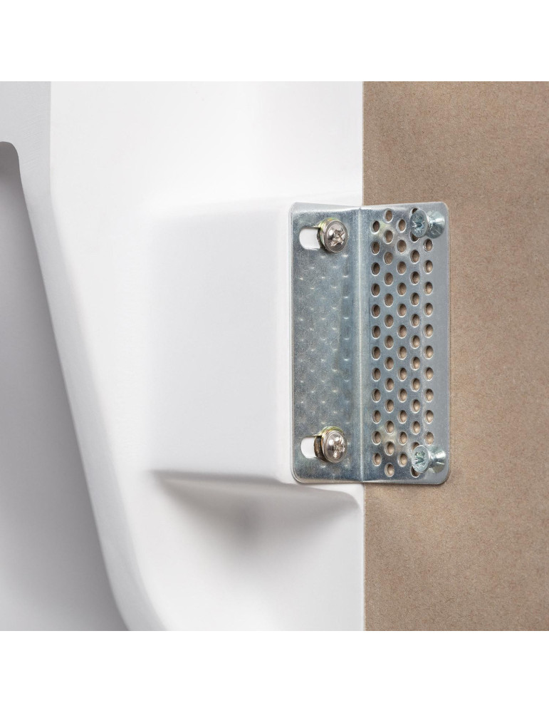 Applique Murale Intégration Plâtre/Pladur pour Ampoule LED GU10/GU5.3 Coupe 353x293 mm