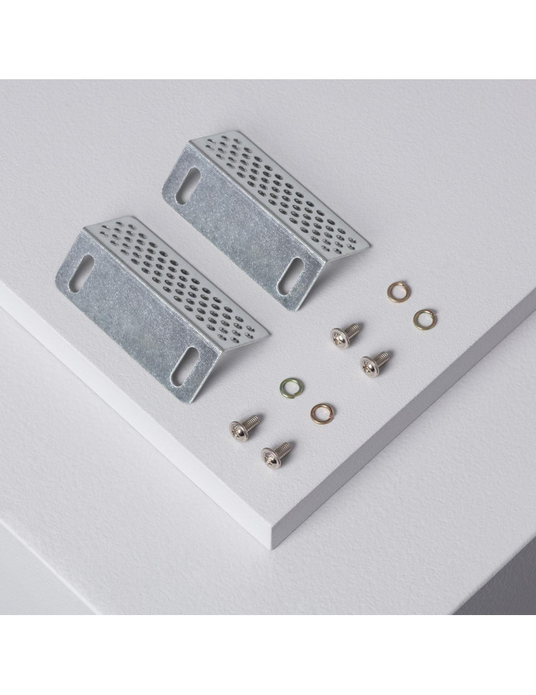 Applique Murale Intégration Plâtre/Pladur pour Ampoule LED GU10/GU5.3 Coupe 353x293 mm