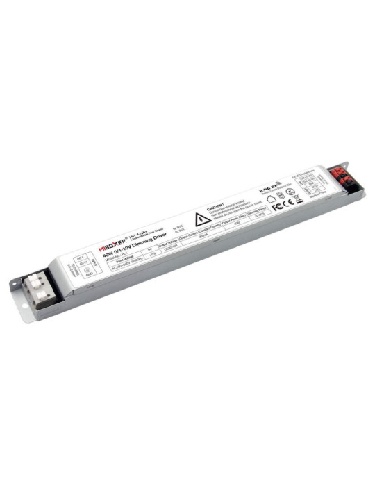 Driver Dimmable 1-10V No Flicker 40W + Télécommande RF 4 Zones MiBoxer