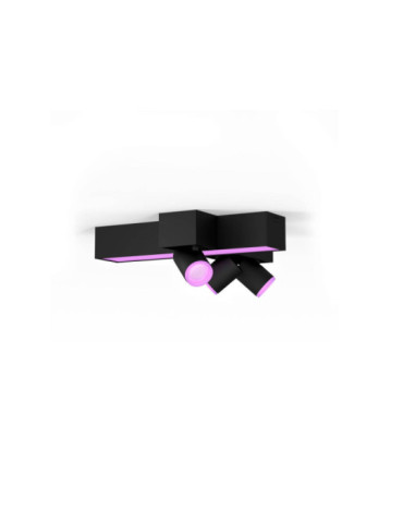 Plafonnier avec Spots Croisés White Color Centris GU10 3x5.7W PHILIPS Hue