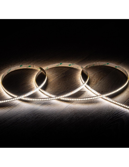 Ruban LED SMD2022 24V DC 252 LED/m 5m IP20 CRI90 Largeur 8mm FreeCut