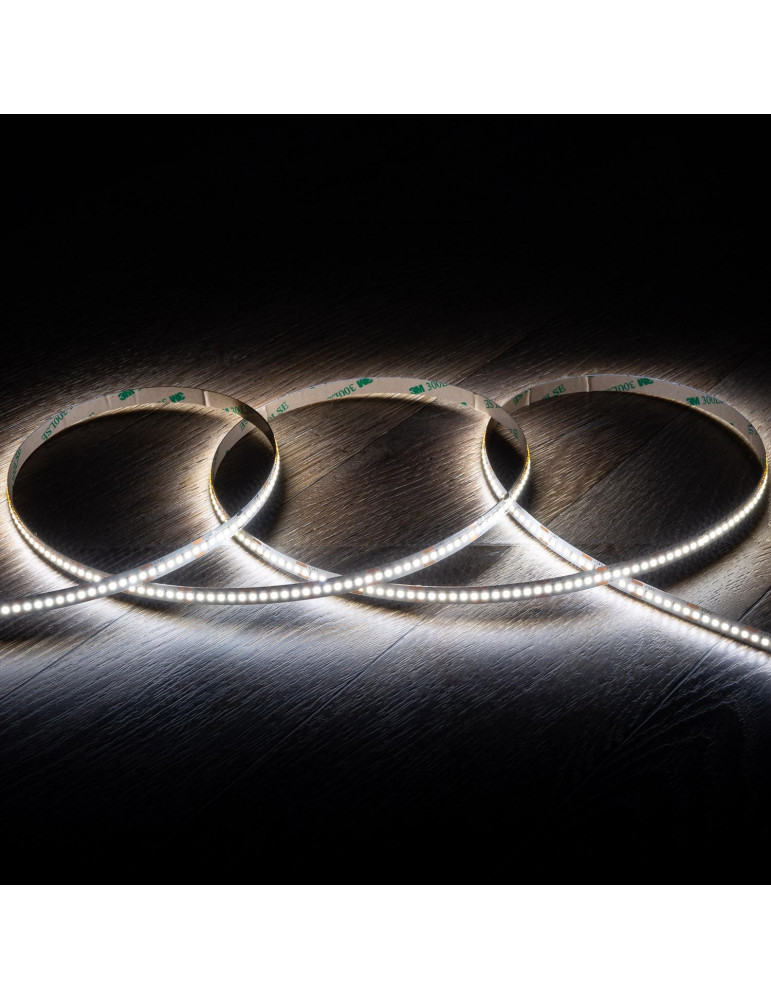 Ruban LED SMD2022 24V DC 252 LED/m 5m IP20 CRI90 Largeur 8mm FreeCut