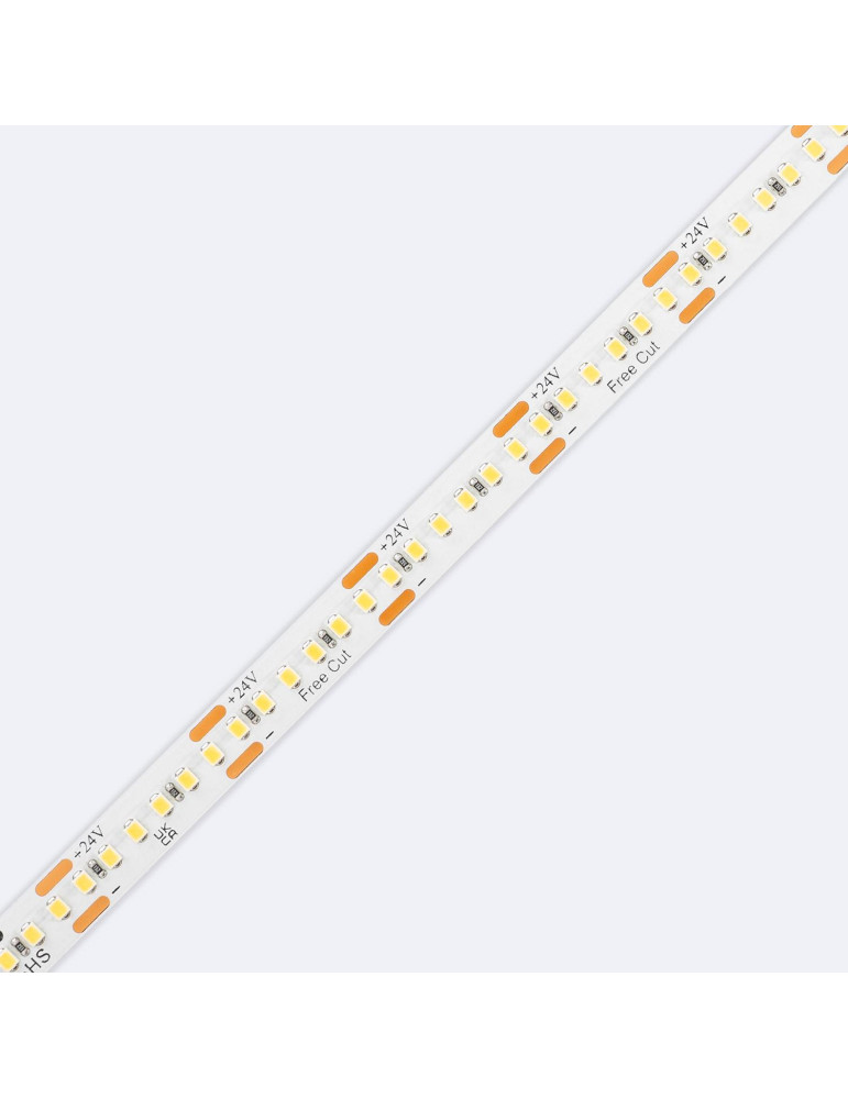Ruban LED SMD2022 24V DC 252 LED/m 5m IP20 CRI90 Largeur 8mm FreeCut