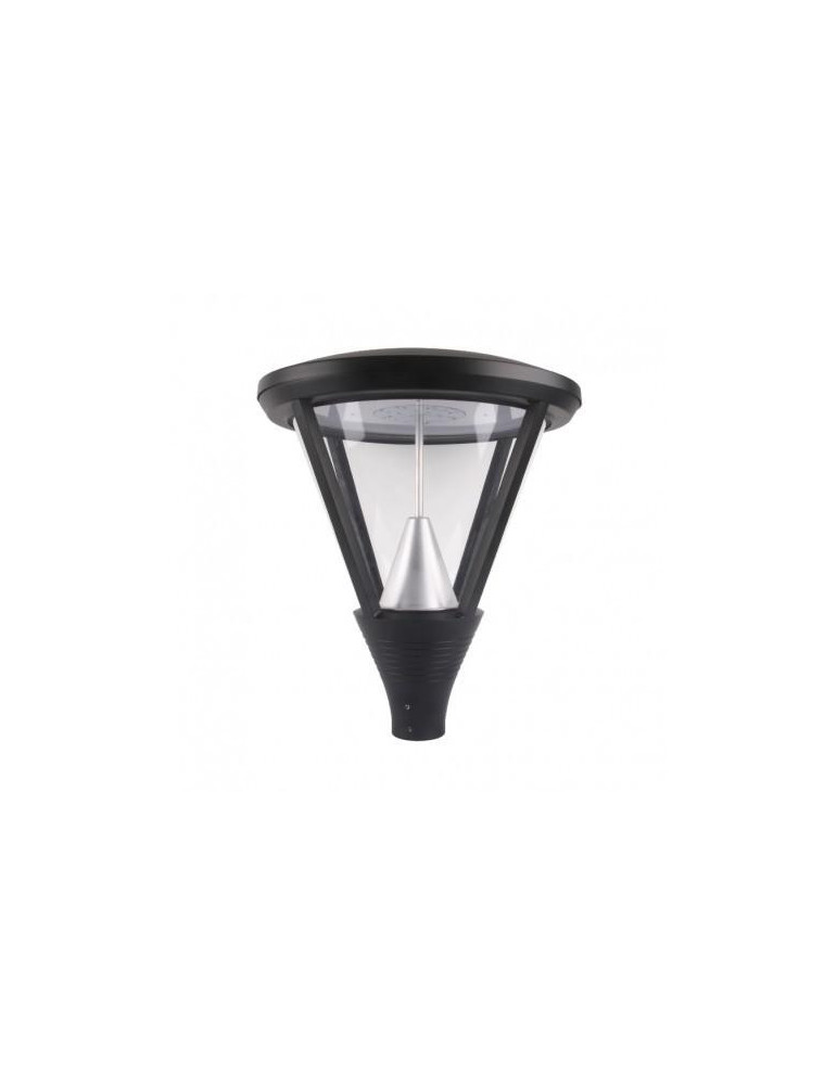 Lanterne sur mat LED YS5 Gris Anthracite 60W IP65 IK10 4000K