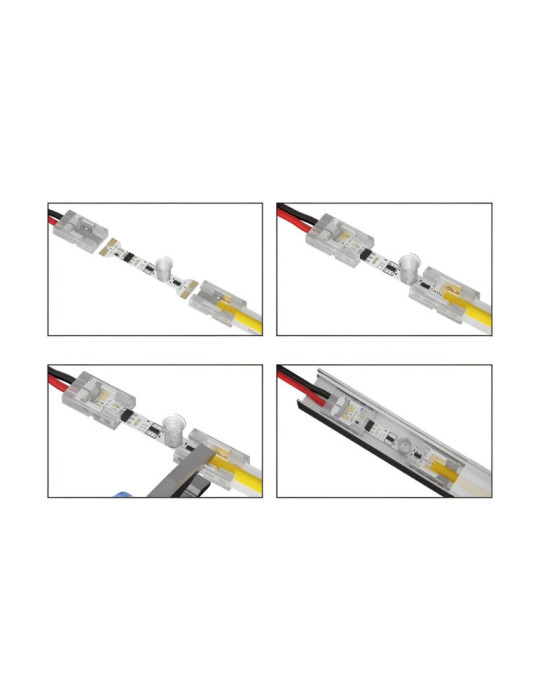 Mini Interrupteur Variateur Tactile pour Ruban LED 5V/24V DC