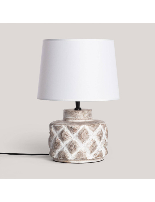 Lampe à Poser Bois Totem ILUZZIA