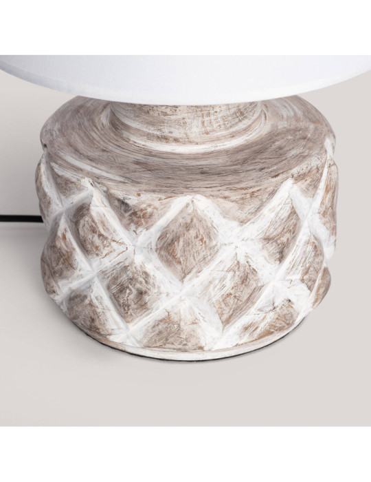 Lampe à Poser Bois Totem ILUZZIA