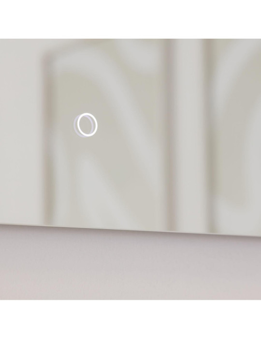 Miroir Salle de Bain avec Éclairage LED Dinklage 60x80 cm