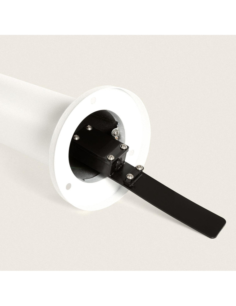 Balise LED Extérieure 5W en Saillie sur Pied 50cm Inti Inox Blanche