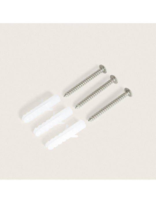 Balise LED Extérieure 5W en Saillie sur Pied 50cm Inti Inox Blanche